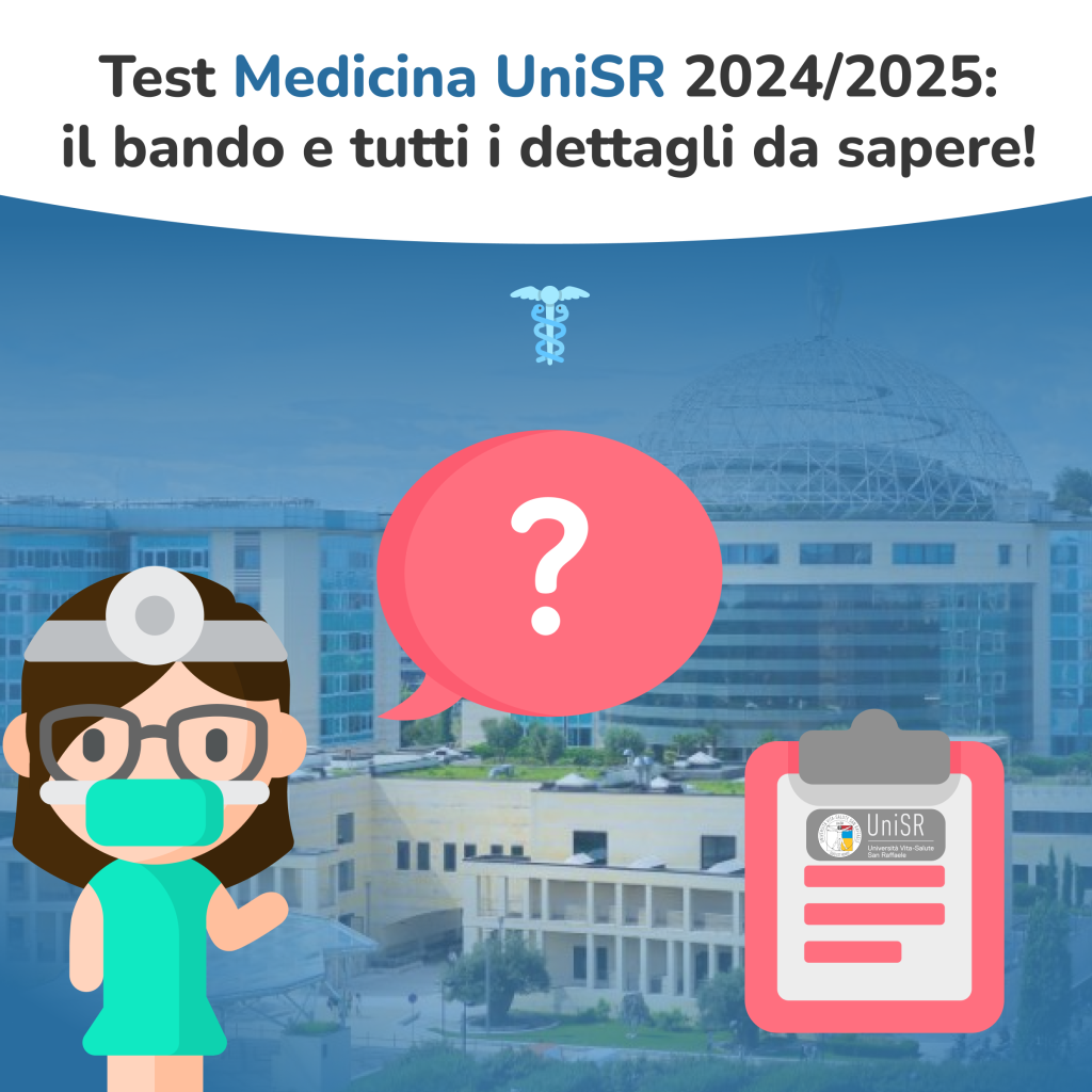 test medicina UniSR 2024 2025