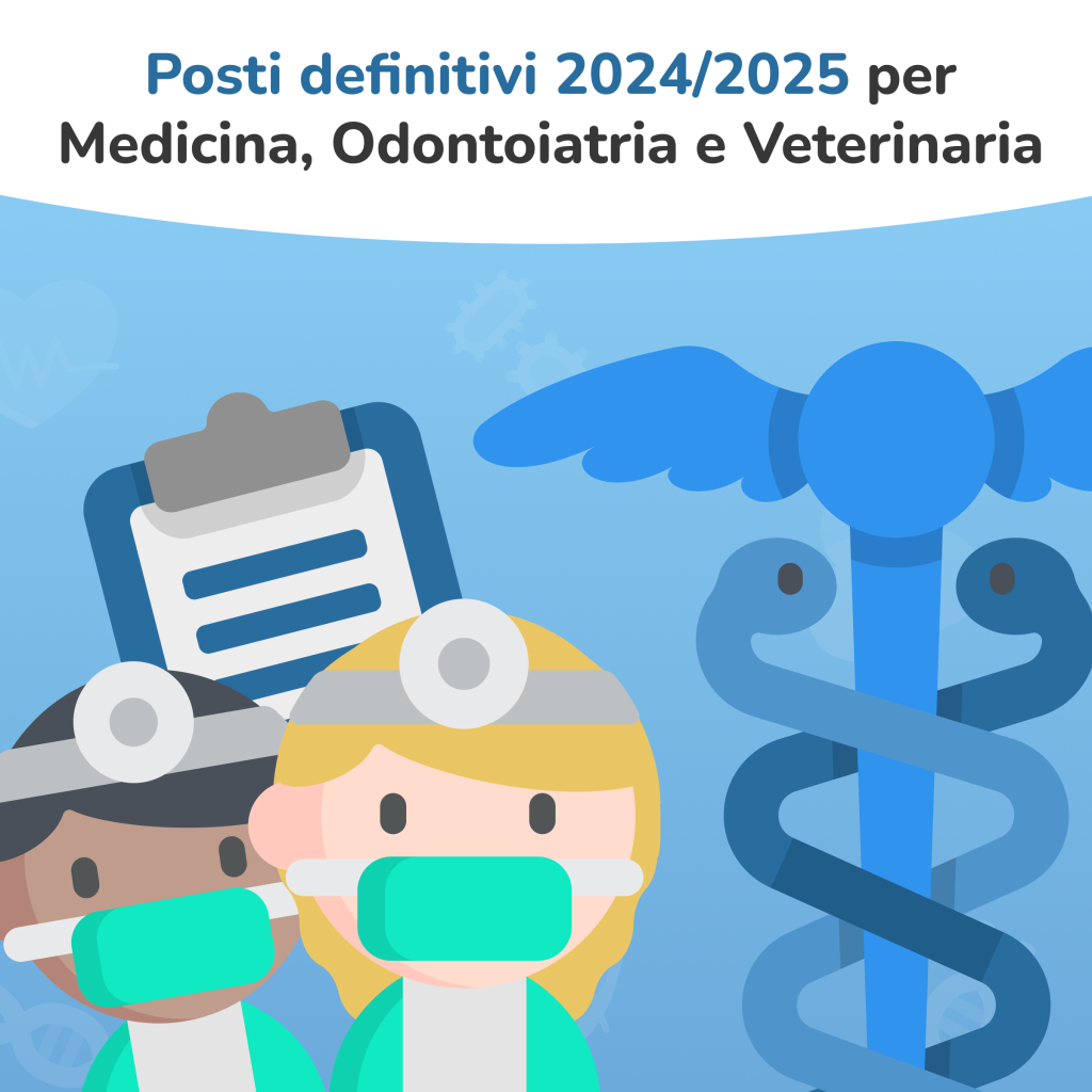 posti definitivi medicina 2024 odontoiatria 2024 veterinaria 2024/2025