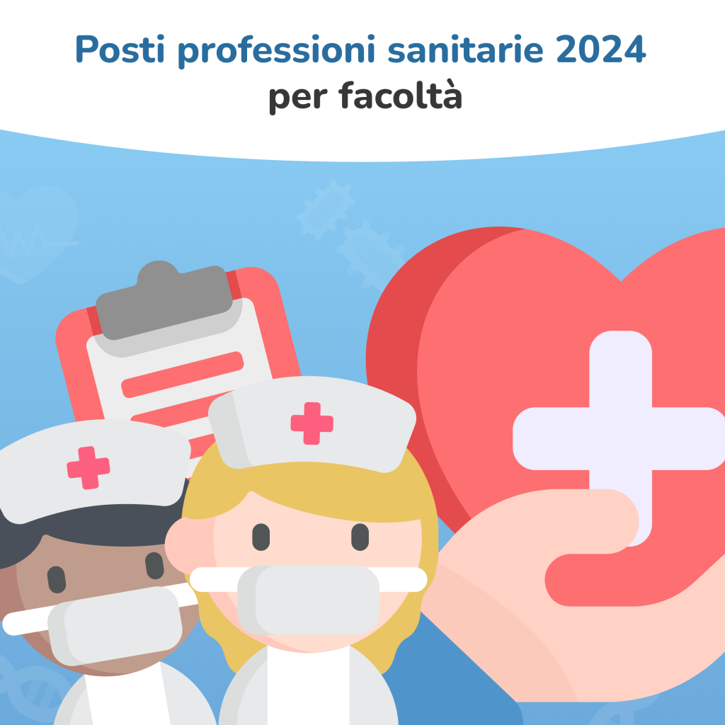 posti professioni sanitarie 2024 per facoltà