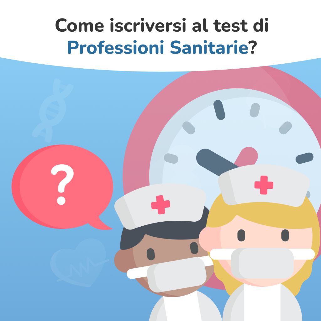 come iscriversi al test di professioni sanitarie