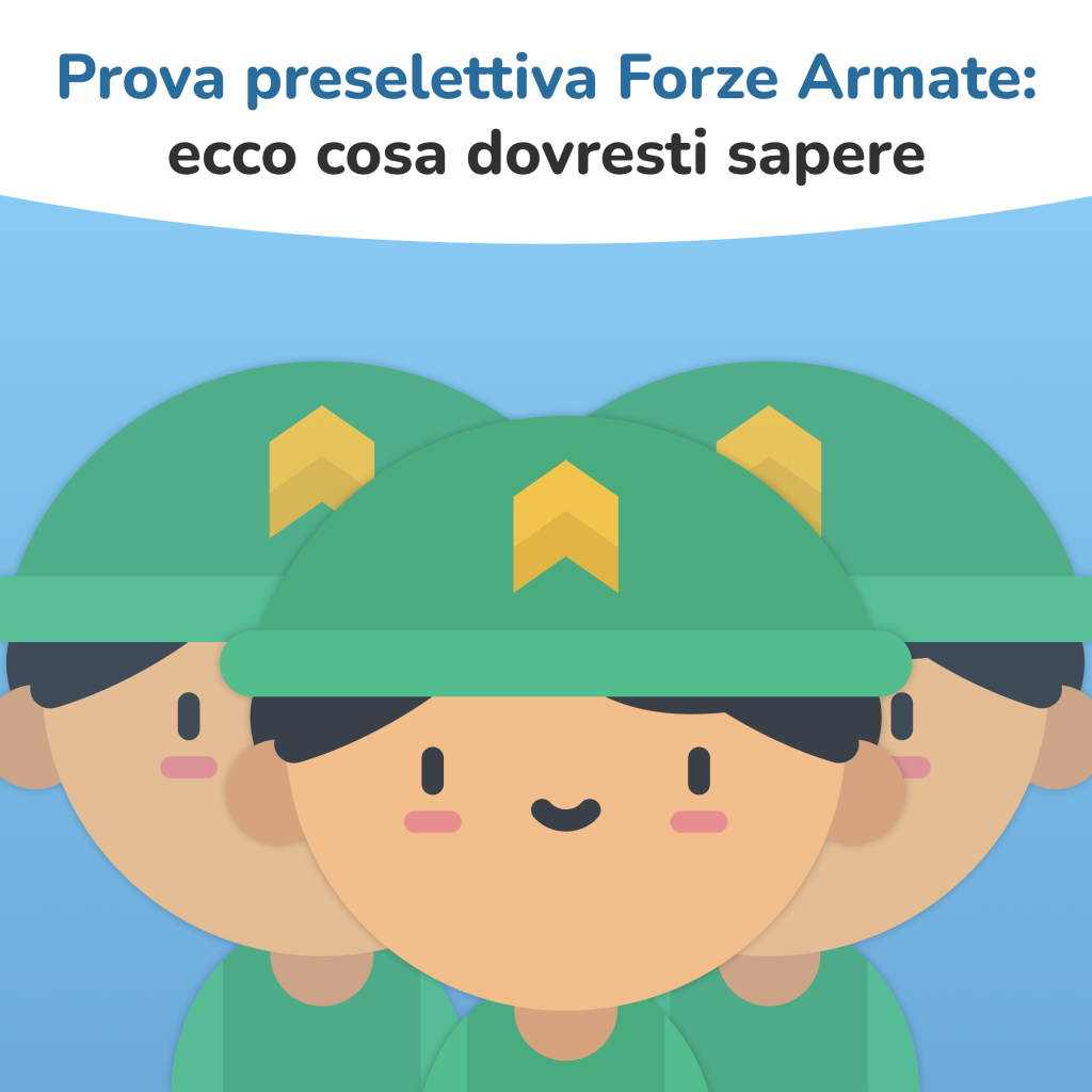 prova preselettiva forze armate