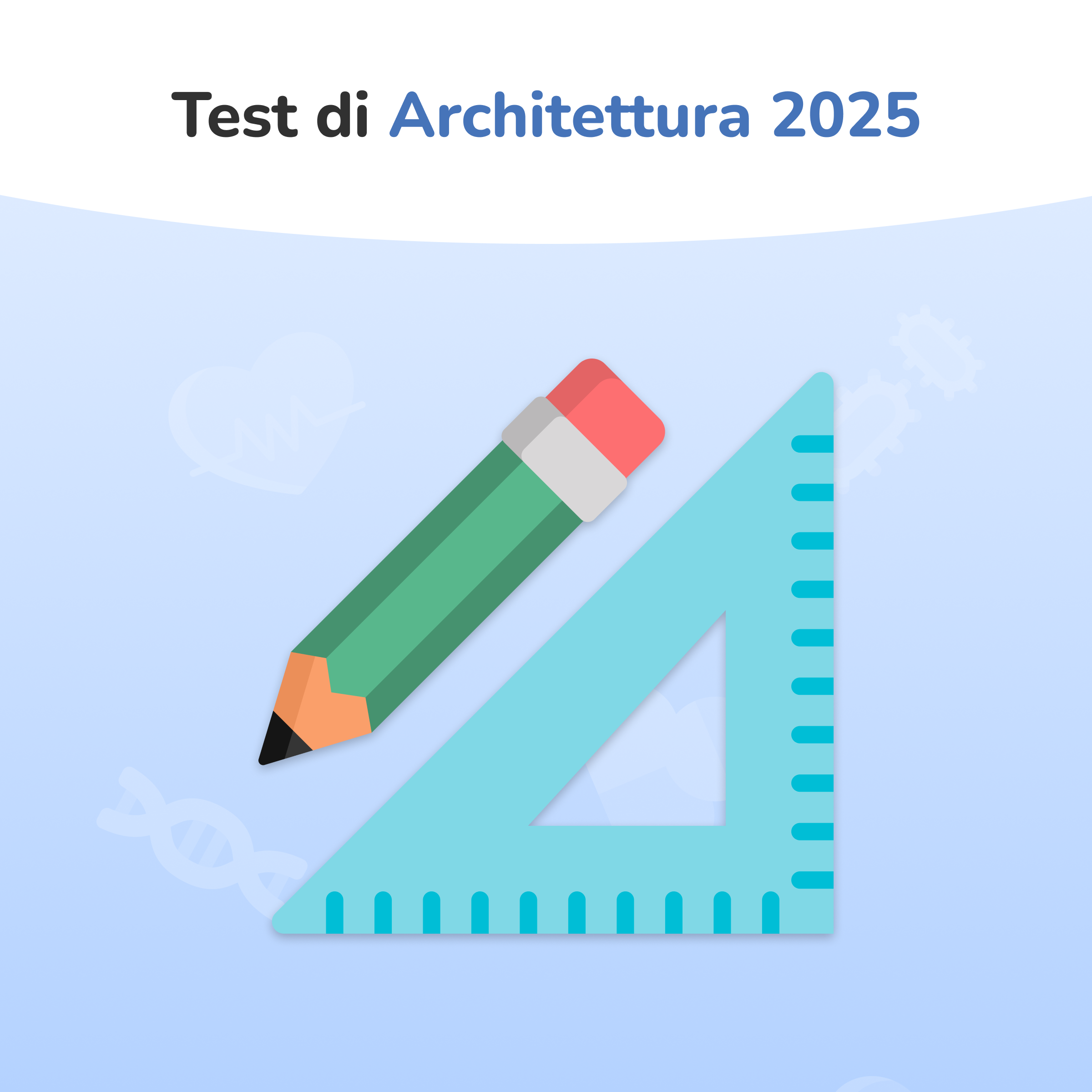test di architettura 2025 arched 2025