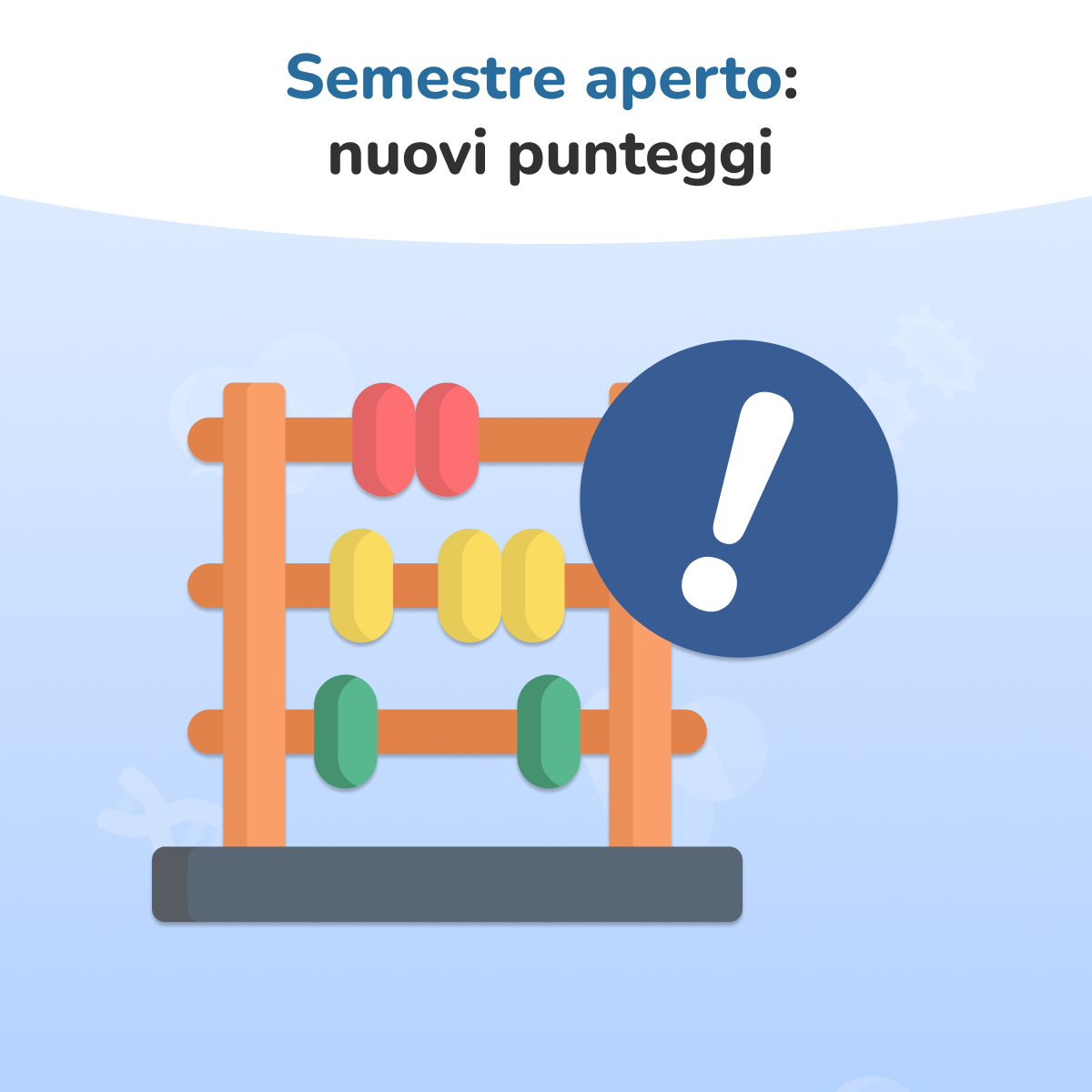 nuovi punteggi semestre aperto 2025
