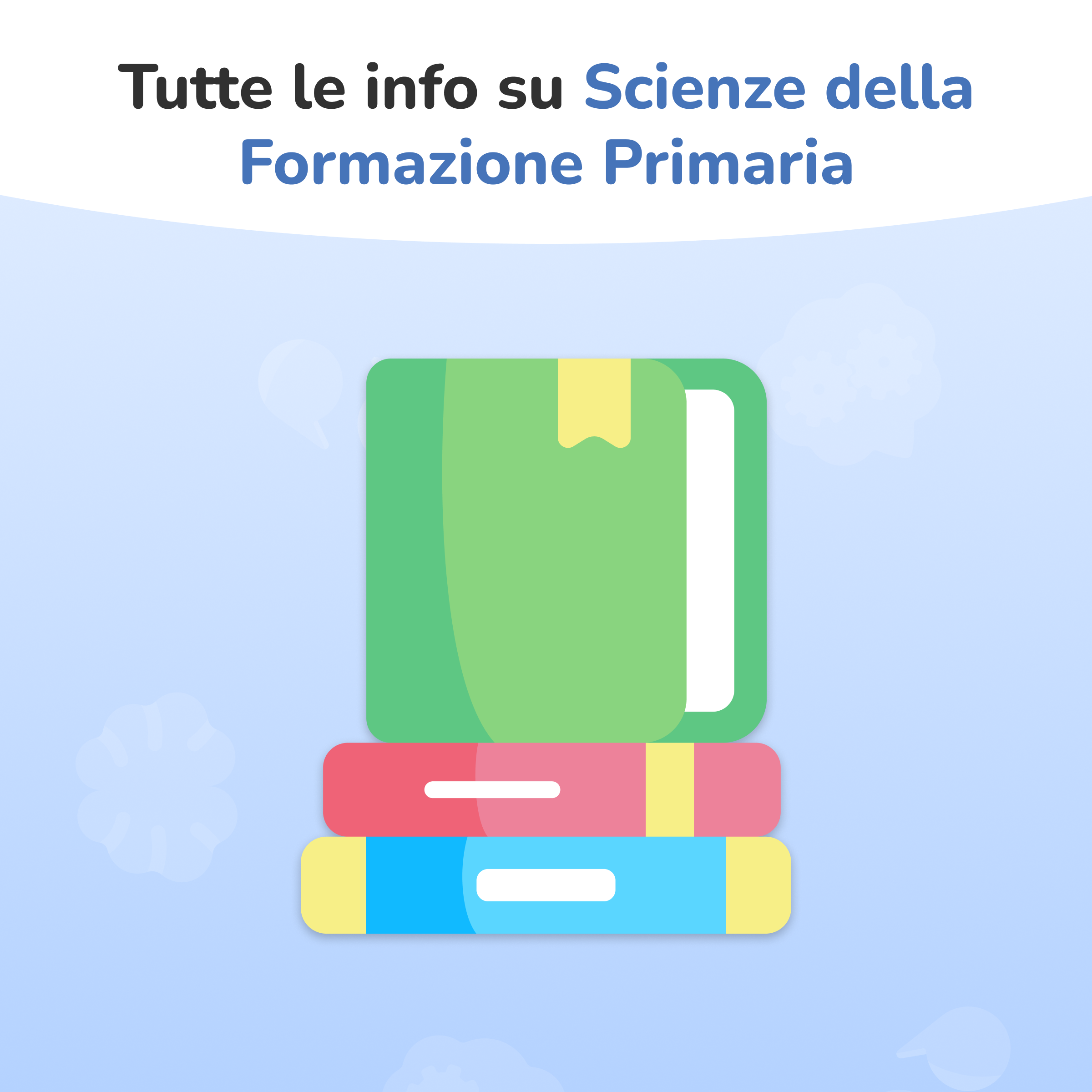 scienze della formazione primaria 2026