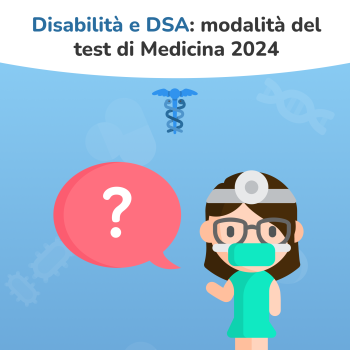 disabilità e dsa test di medicina 2024